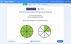 Sparx Maths17,437 XPBrume OnakpomeMenu6 A6B6 C6DSummary... | Filo