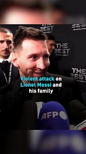 2.1K views · 84 reactions | Argentine footballer Lionel Messi was targeted in a violent attack when two individuals on motorcycles opened fire at a supermarket owned by Messi’s wife, Antonela Roccuzzo, in Rosario, Argentina. #cgtnamerica | CGTN | Facebook