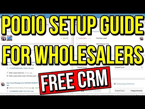The Ultimate FREE Podio CRM Setup Guide for Real Estate Wholesalers