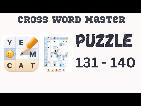 Crossword Master Puzzle 131 132 133 134 135 136 137 138 139 140 Answers