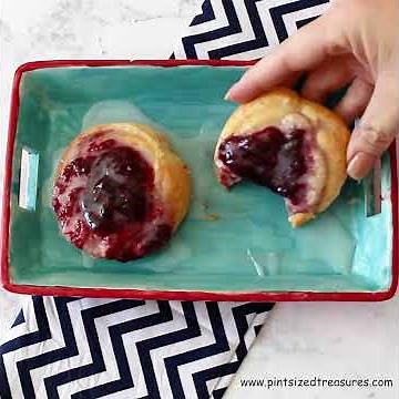Easy Raspberry and Cream Cheese Danish