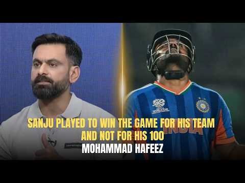 Sanju Nay Apni 100 K Liyay Nhi Khaila, He Played To Win The Game For His Team | Hafeez | Game On Hai