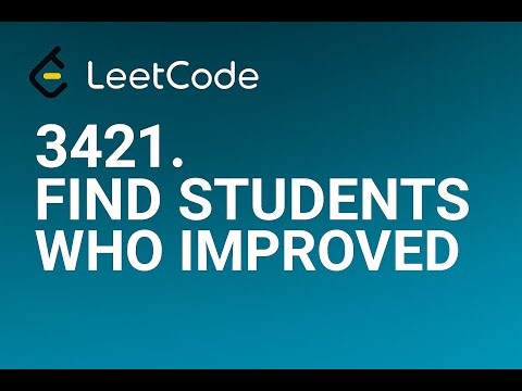 3421. Find Students Who Improved – SQL Tutorial (LeetCode) #insightvanta #leetcode #sql #3421