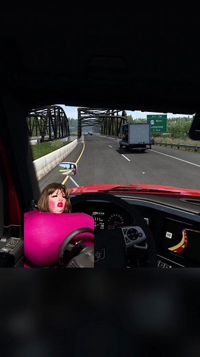 Drivers acting crazy compilation 😒 #funny #fyp #scary #fypシ #foryou | truck driving simulator