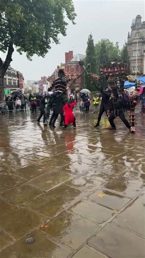 Encounter Festival 2025: Ancient Giants perform on Preston Flag Market