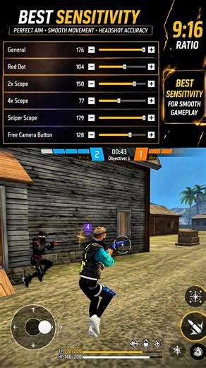BEST SENSITIVITY SETTINGS 🔥 100% HEADSHOT GUARANTEE 😱 | Free Fire Sensitivity 2026