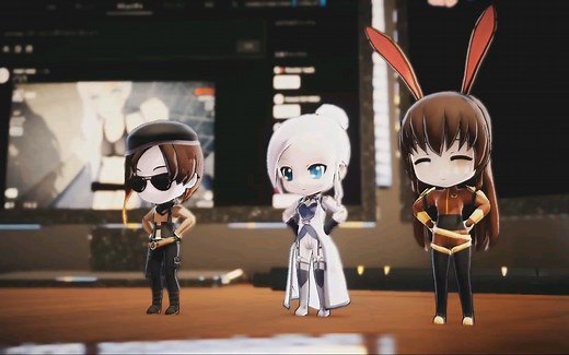 【MMD RWBY-CHIBI】 Nekomimi Switch