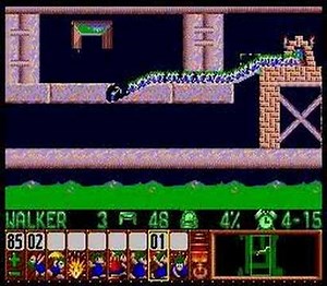 Lemmings - Mayhem Level 20 Solution