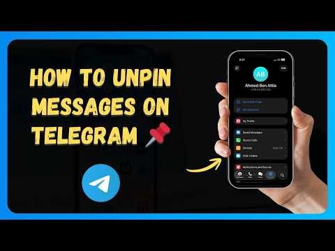 How to Unpin Messages on Telegram 📌 [New 2026 Update]