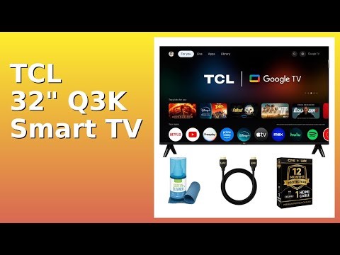 REVIEW (2025): TCL 32" Q3K Smart TV. Features.