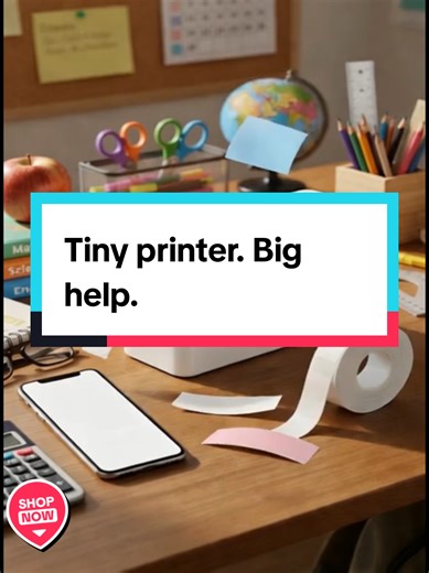 Organising just got easier. The POLONO P31S portable Bluetooth label printer helps you create labels quickly for home, school, or small business use — all from your phone. #TikTokMadeMeBuyIt #DeskSetup #HomeOrganisation #SmallBusinessTools #OfficeFinds @NELKO OFFICIAL