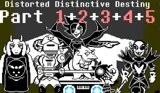 Undertale DDD Part 1-5(Hard Mode)