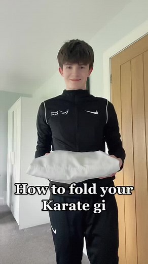 Karate Gi Folding Tutorial