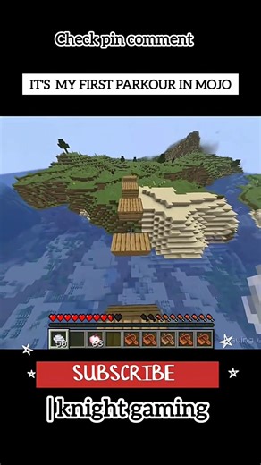 My first Parkour in mojo #game #minecraft#animation #shorts #trending #gaming #funny #memes