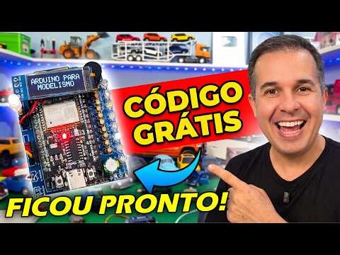 PCB profissional! Como Deixar sua Miniatura de Carro ou Caminhão Incrível com ESP32 (Código Grátis)