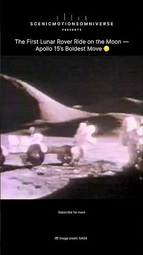 They Loaded a Car… on the Moon 🌕 | Apollo 15 (1971) — The First Lunar Rover Ride