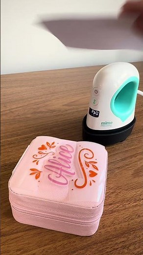 Error-free transfer? Use the Mimo Pressing Mini #diy #shortscraft