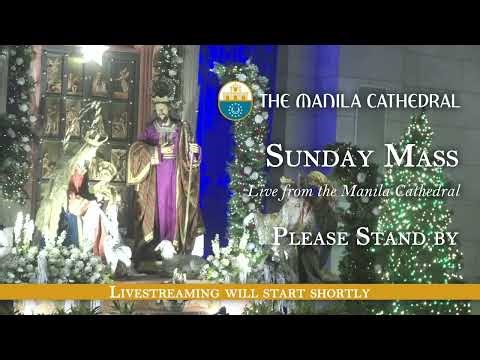 Sunday Mass at the Manila Cathedral - January 04, 2026 (8:00am)