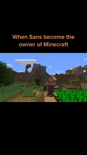 Day 1 of posting Sans memes #sans #Minecraft #megalovania