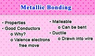 Intro to Chemistry: Metallic Bonding ( Video ) | Chemistry