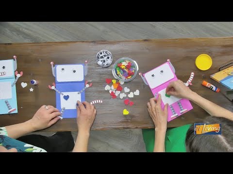 Fun Robot Puppet Craft for Kids