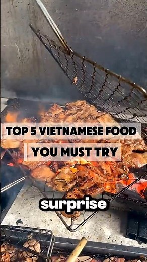 Top 5 Vietnam Food, You MUST Try.... #vietnam #shorts #viral #travel