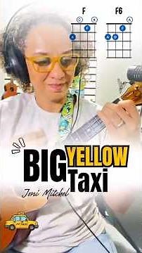 Big Yellow Taxi no Ukulele - Joni Mitchel