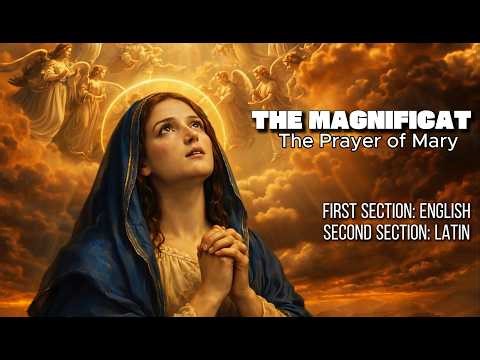 THE MAGNIFICAT: The Prayer of Mary. English & Latin ✞