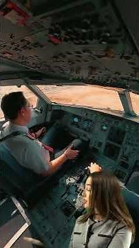 ✈️ A330 Cockpit Landing — Pilot’s Eye View Real Flight Experience 🛬
