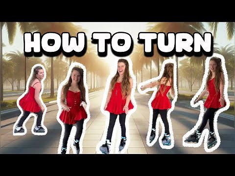 Learn 5 ways to TURN on Inline Skates! 🙃