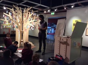 We are so excited to have Matt Abbott Poet here running poetry workshops for local schools as part of Wakefield Lit Fest: A Festival of Reading and Writing. The children have really enjoyed getting creative with words & we hope they go away with some new skills. #lovelearning | National Coal Mining Museum for England