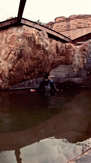 Ojo Calienté Geo-Thermal Hot Springs. Taos, New Mexico