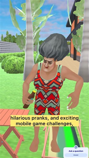 Best Prank Master 3D Gameplay! 😂 (Funny Cartoon Animation) #shorts