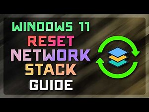 How to Reset the Windows 11 Network Stack 🌐 (Fix Internet & Network Problems)