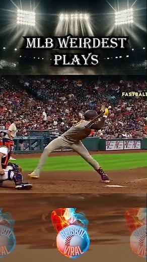 MLB Weirdest Plays #baseballlife #mlb #baseball #beisbol | Beisbol Viral