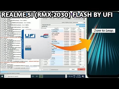REALME 5I (RMX-2030) FLASHING BY UFI WITHOUT ANY DEAD RISK || JMC SOFTWARE || SOFTWARE BOY VIVEK ||