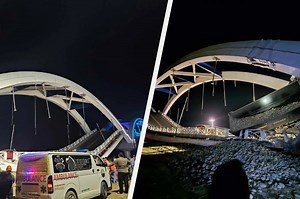 Collapsed Cabagan-Santa Maria bridge just opened Feb 2025, cost P1.2-B - DPWH | ABS-CBN News