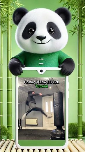 How to Do a Floating Tornado Kick Like a Pro #kicktechniques #martialarts #ytshorts