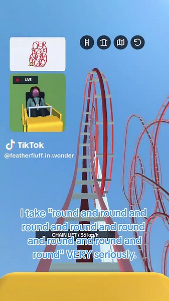 My Ride The Cyclone vision — round and round theory
