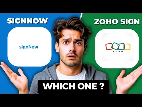 SignNow vs Zoho Sign Comparison 2025 | Best eSignature Platform Tutorial