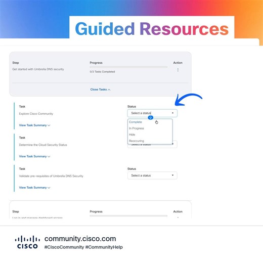 🛠️ #CiscoSecurity Guided Resources: Domain Name System (DNS)! ⚡️ Fortify your defenses with our DNS for this new vital 🆕 #CiscoUmbrella Security guide! 🔒 In today's threat landscape, robust DNS security is non-negotiable. Are you looking to strengthen your organization's protection against evolving cyber threats? This comprehensive guide is your go-to for understanding, implementing, and optimizing your DNS security posture. Discover how to: ☑️ Protect against phishing, malware, and other DNS