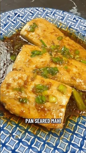 Pan-Seared Mahi Mahi with Soy Ginger Sauce 🤤 Easy 15-Minute Dinner 🔥