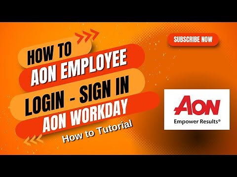 How to Login AON Employee Account? AON Employee Login | AON Workday Login