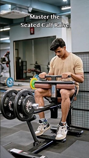 How to do seated calf raises? #calfraise #informative #knowledge #gym #fitness #shorts