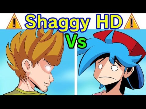 Friday Night Funkin_ VS Shaggy HD FULL WEEK   Cutscenes _ Ending