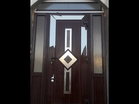 How to clean pvc windows and doors from the old glue and stickers