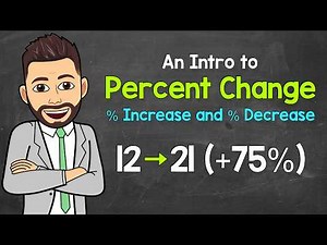 Percent Change | Percent Increase & Percent Decrease | Practice Included