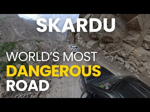 Surviving on the World’s Deadliest Road with Massive Landslides – Skardu, Pakistan