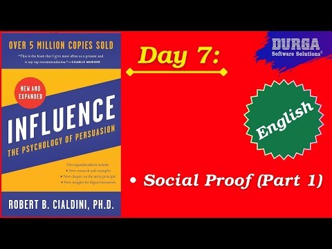 Day 7 – Social Proof (Part 1) | How to Influence People Effortlessly | Durga Sir