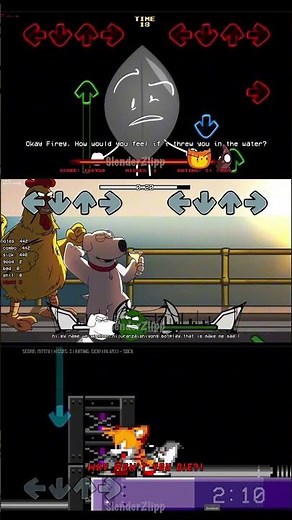 Why won't you die? Oh God no - BFDI vs Brian vs Tais Mod - Friday Night Funkin' Game